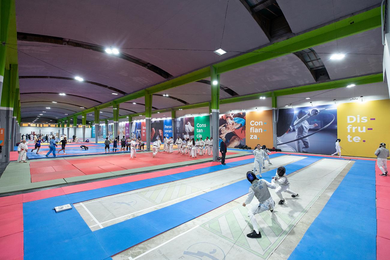 Inauguración del Centro de Entrenamiento de Deportes de Combate SNDEPORTE Inauguración del Centro de Entrenamiento de Deportes de Combate SNDEPORTE